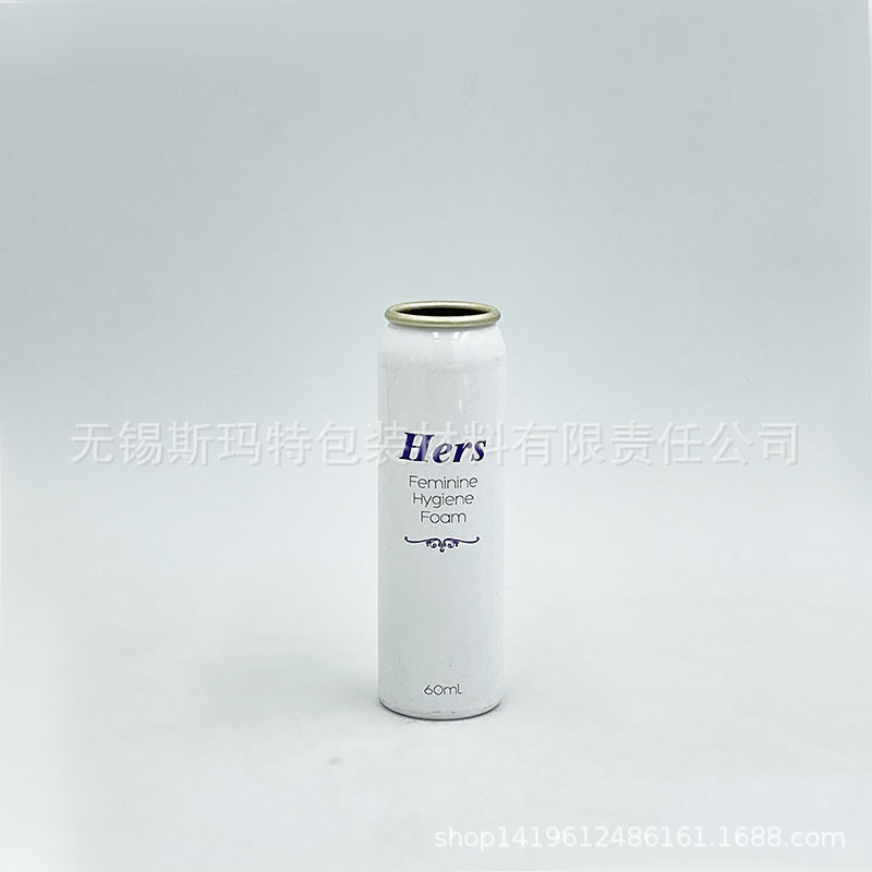 源头厂家60ml 毫升 气雾罐 铝瓶 配盖子 泡沫泵