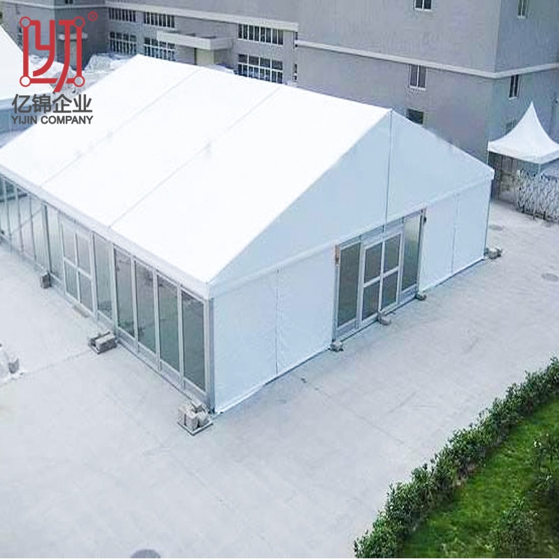 大型户外活动篷房拼接玻璃门人字顶婚礼婚庆宴会帐篷wedding tent