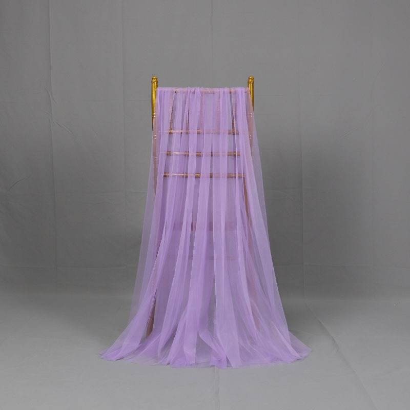 Manto de malla Decoración de ambiente Fondo de escenario Red suiza Manto de boda Césped Boda Decoración al aire libre Manto colgante