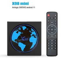 X98 Mini�W�j������ ��׿11 4G/64G tv box�p�lwifi 4K�C픺����Q