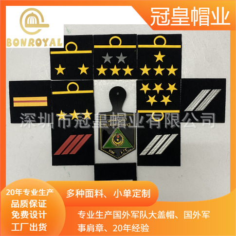 Foreign Army Badges Hardware and Genuine Leather Badges Factory…