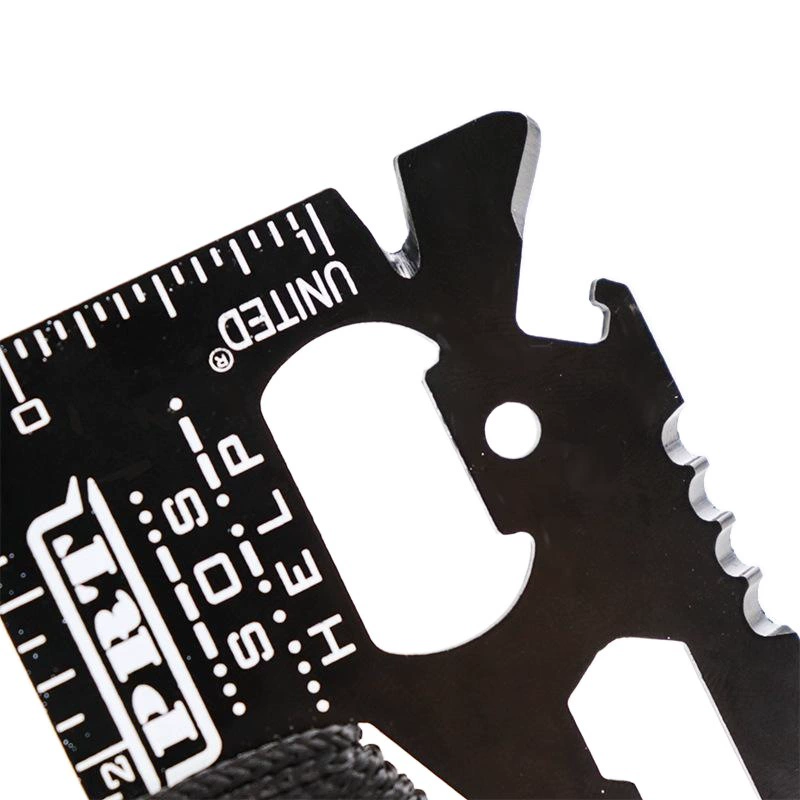 Наружная многофункциональная карта инструмента из нержавеющей стали сабля карта инструмент карта нож Веревка из нержавеющей стали карта выживания