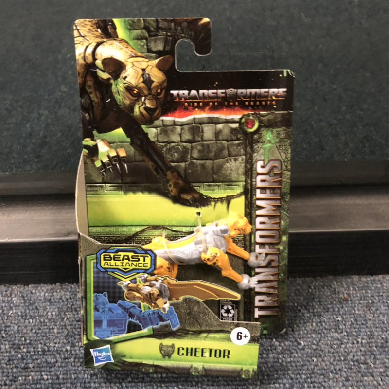 Kid Treasure Transformers Movie 7 Voyager Class Optimus Prime Bumblebee Orangutan Captain Rhino Yellow Leopard Model