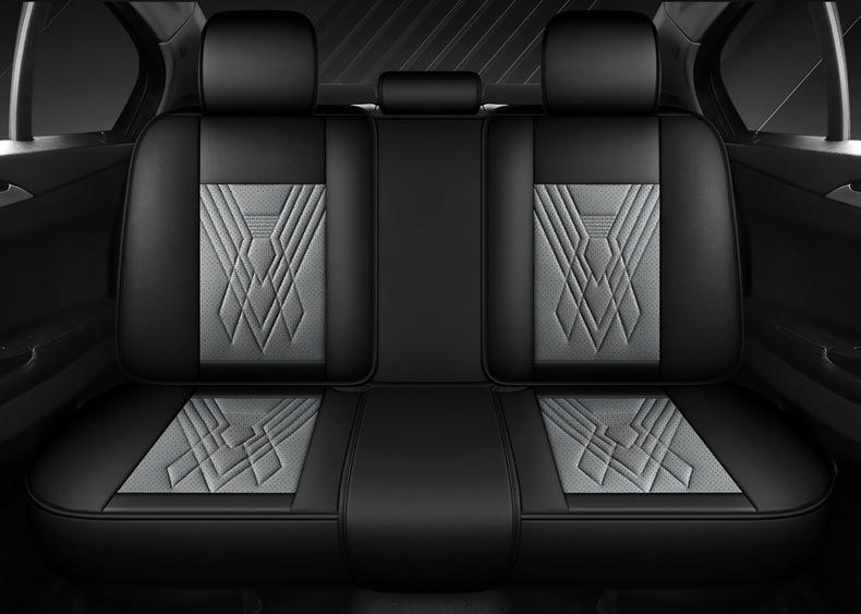 New Foreign Trade Model, All-Season Universal Split-Type Full Leather Breathable and Wear-Resistant Universal Five-Seater Car Seat Cushion and Seat Cover