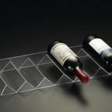 厂家直销 韦海亚克力红酒架  有机玻璃红酒架 酒架