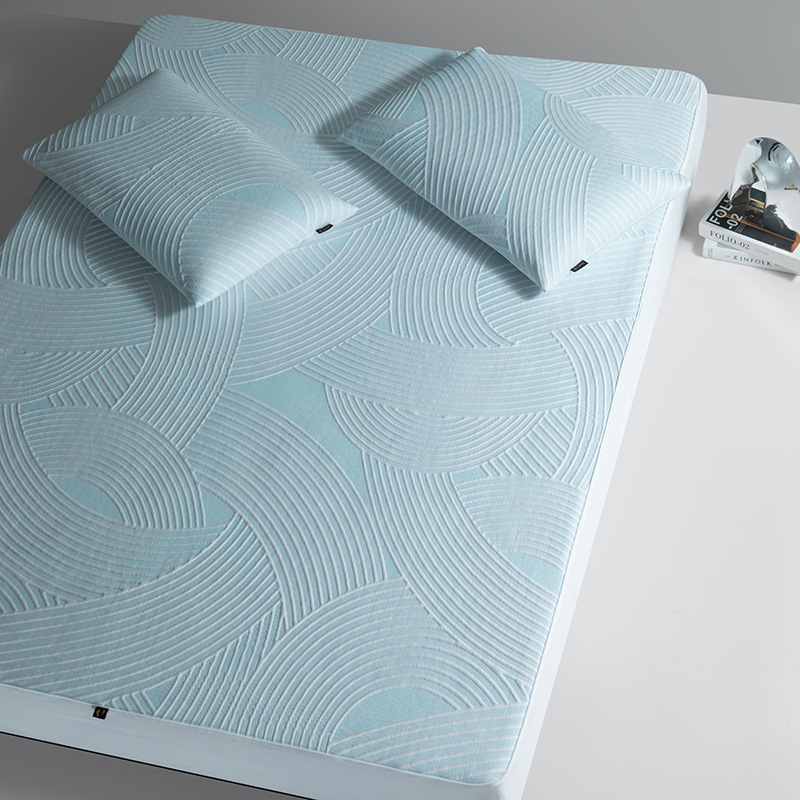 High-end Class A 3DMAX Black Technology PE Ice Silk Mat Bare Sleep Antibacterial Machine Washable Air Conditioning Soft Mat Mattress Protective Cover