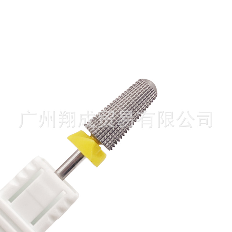 Nail art de gama alta frontal cabeza de molienda + eliminación de uñas de aleación de acero de tungsteno taladro de eliminación de uñas taladro tallado cabeza de molienda