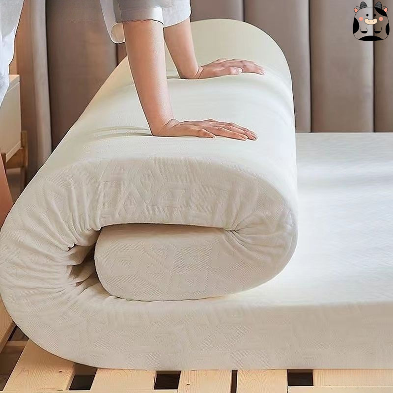 Thickened High-Density Sponge Mattress for Single and Double Beds, Student Dormitory Mattress, Floor Mattress, Bay Window Tatami Sponge Mat