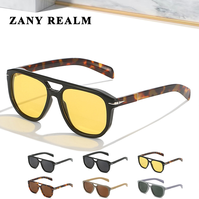 Nuevo DB doble haz gafas de sol polarizadas Beckham misma moda Comercio exterior transfronterizo gafas de sol fabricante