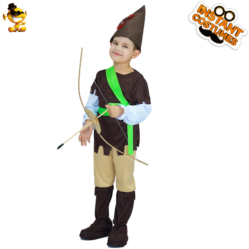 Niños de los hombres pequeño cazador Cosplay Masquerade ropa de fiesta Halloween Cosplay traje image 4