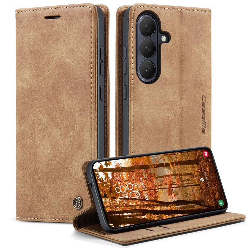 Suitable for the New Samsung S26Plus Mobile Phone Leather Case, Galaxy A17 Flip Phone Case, Anti-Fall S25 Protective Case Suitable for the New Samsung S26Plus Mobile Phone Leather Case, Galaxy A17 Flip Phone Case, Anti-Fall S25 Protective Case