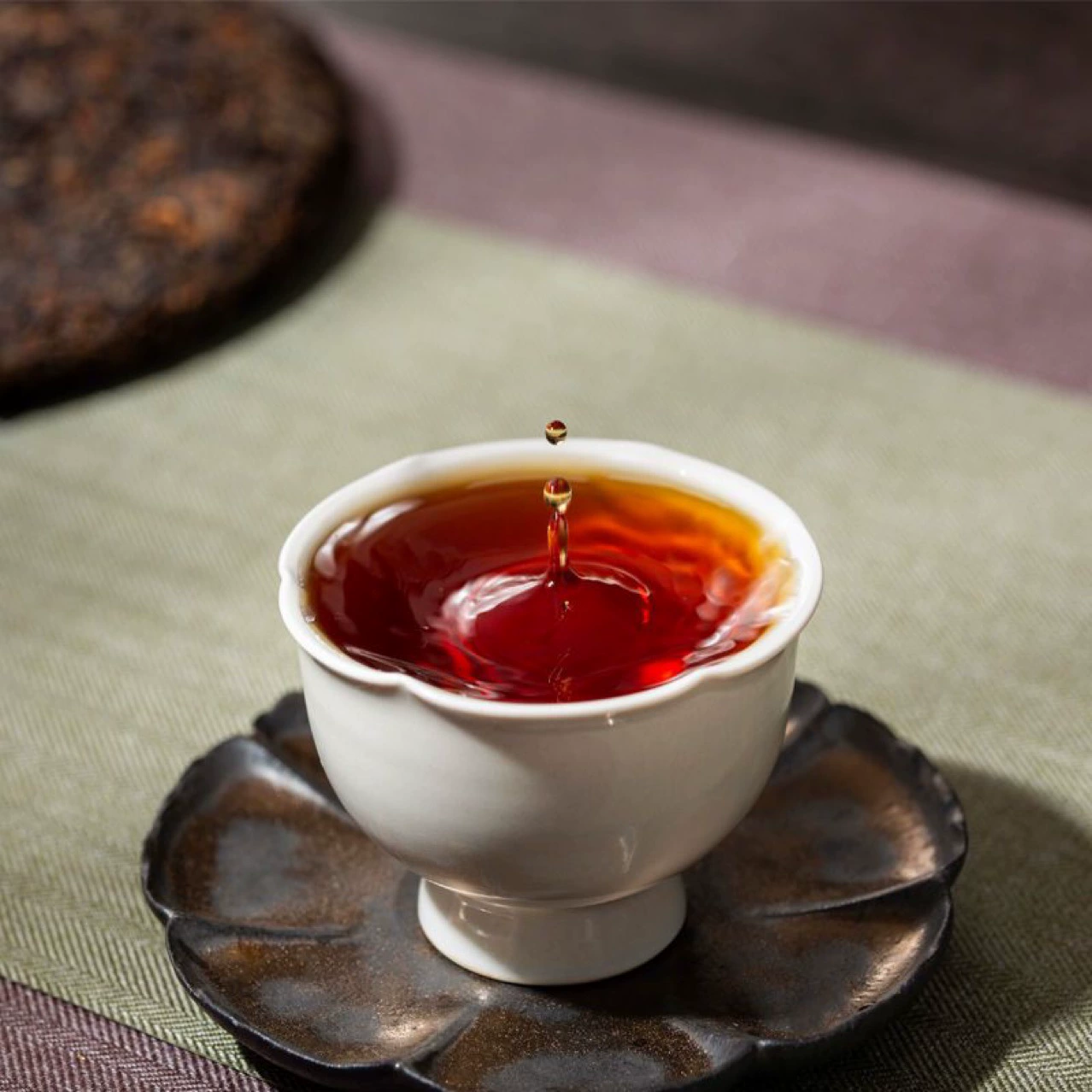 Puerh tea, tea pancake, 357 gram, wholesale