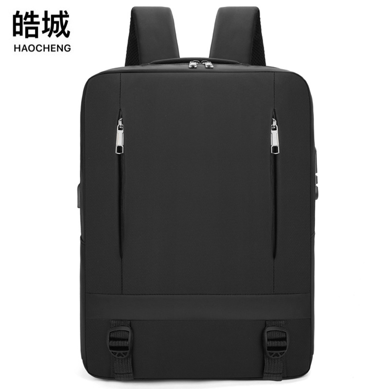 Mochila de negocios, mochila antirrobo informal, bolsa de computadora de gran capacidad para hombres, película impermeable, mochila escolar para estudiantes universitarios de viaje, marea