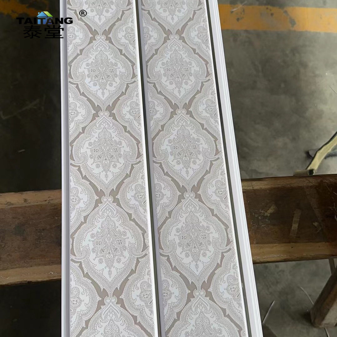 Honduras 200mm * 6mm madera falso techo Cielo Raso Pvc decoración de techo