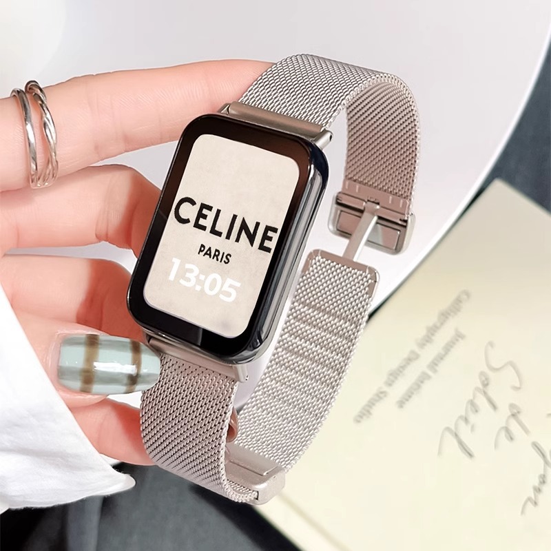 For Huawei watchfit3 Strap Fit4 Metal Magnetic Replacement Watch Men's and Women's Fit2 Summer Strap