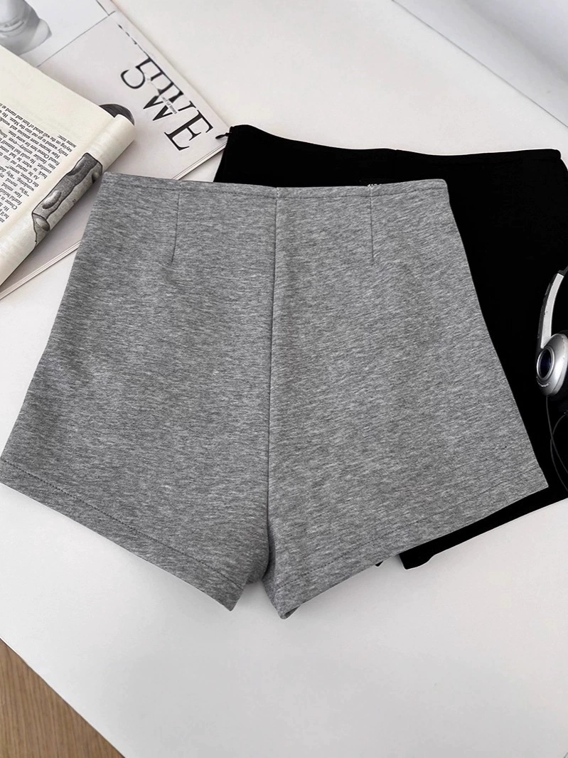 Spring shorts, summer fitted trousers, plus size
