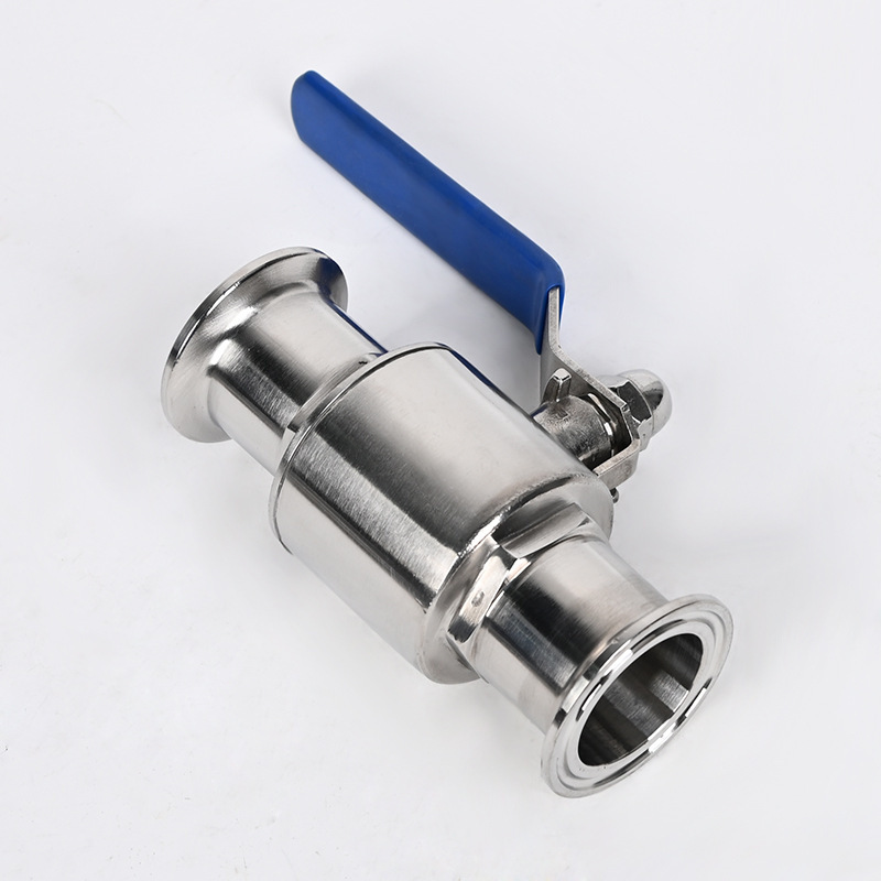 304不锈钢快装球阀卫生级316L卡箍卡盘式食品级三通T型阀门水开关