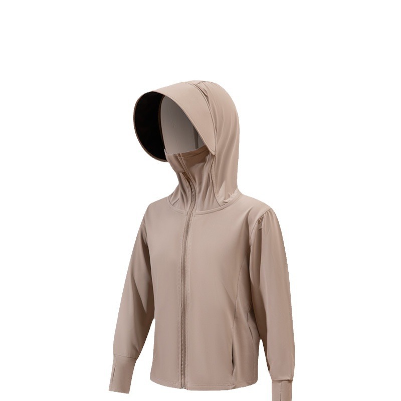 소년과 소녀를위한 새로운 어린이 선 스크린 의류 블랙 고무 모자 브림 UV 보호 UPF50 부모-어린이 선 스크린 의류 스킨 의류