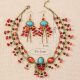 exotic ethnic style headwear forehead chain necklace bohemian antique Yunnan Lijiang travel portrait eyebrow pendant hair accessories