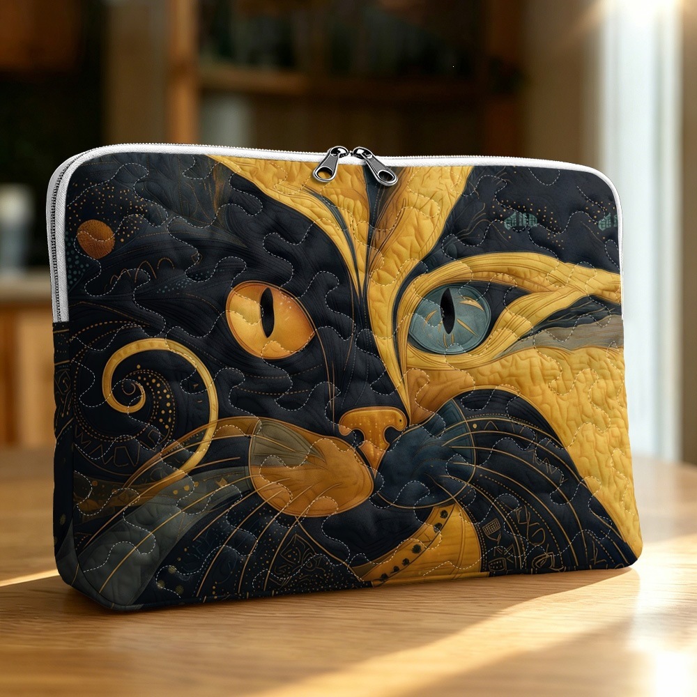 2026 Cross-Border Independent Station Amazon Fashion Quilted New Tablet Bag Digital Print Handbag G807