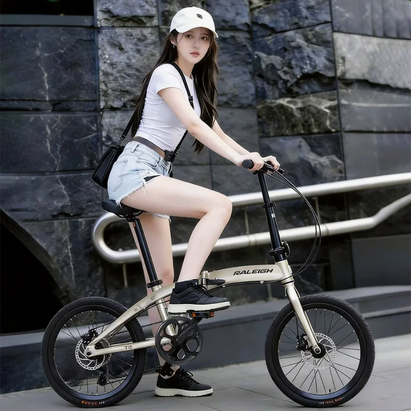 RALEIGH складной ultra light ручной велосипед для взрослых для матери и ребенка, семейный стиль