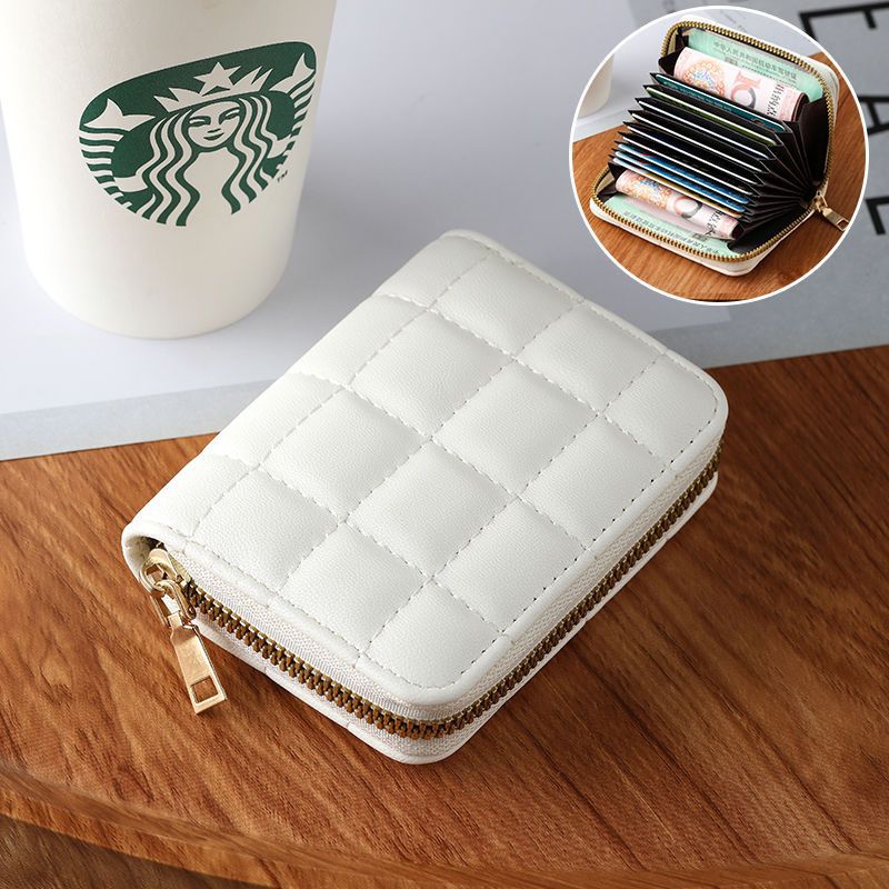 Titular de la tarjeta exquisito de gama alta de las mujeres 2021 nuevo diseño de nicho estilo ins posición de tarjeta múltiple de gran capacidad Sentido de gama alta pequeño
