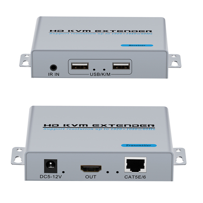 USB KVM HDMI Extender Hd Single Network Cable Network Extender 100m Mouse Key Sharer USB KVM HDMI Extender Hd Single Network Cable Network Extender 100m Mouse Key Sharer