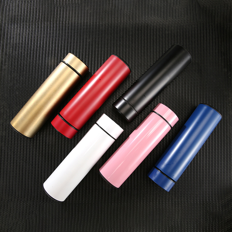 Inteligente 304 taza de temperatura de acero inoxidable inteligente taza de vacío caja de regalo de negocios regalo taza traje de vacío taza logotipo impreso