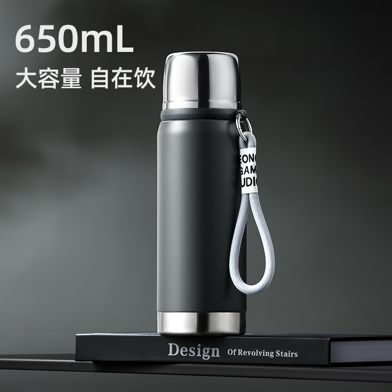 新款316不锈钢保温杯便携户外运动水壶车载水杯大容量保温杯定 制|undefined