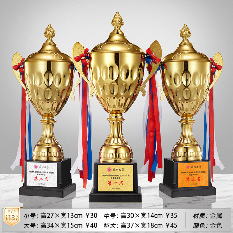 Trofeos de metales Personalizados Deportes Campeones Terceros Premios Oro, Plata y Bronce Medallas de fútbol Baloncesto Honores Personalizados