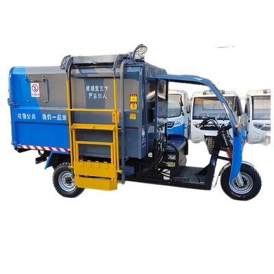 small garbage transfer vehicle, Elektrik zibil maşınları