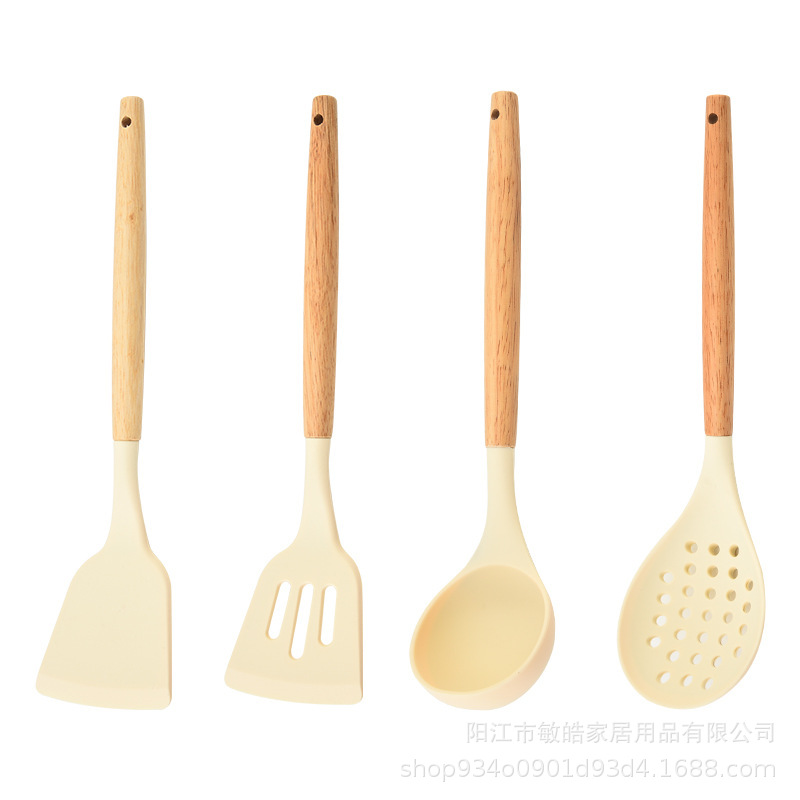 Kit de cocina de silicona doméstico de pesca de cocina de co