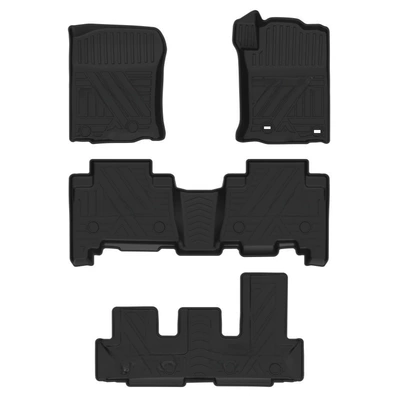 Generation Tpe Rubber Waterproof | Universal Foot Pad - overseas-version-right-hand-drive-lc150-prado-7-seater-7-seater-tpe-floor-mats-10-22-years-all-tpe-special-car