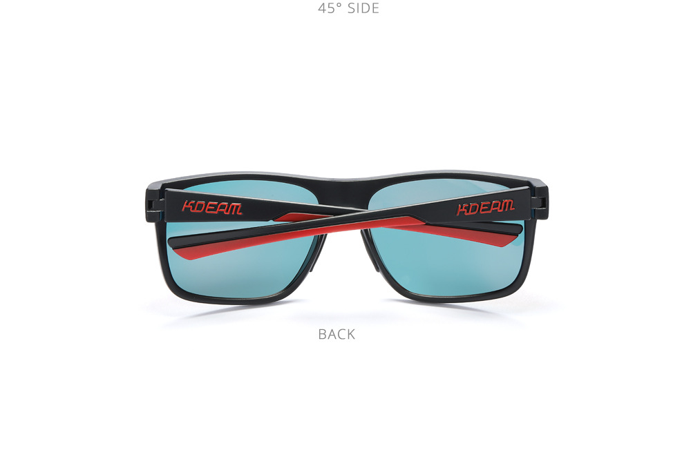 60g Weight Full Frame Glasses Structure Sunglasses Classification PC, UV400 Protection Lens Material Square Glasses Style Outdoor, Travel Occasion Solid Color Pattern Men's Gender Casual, Sports Style Casual Sports Solid Color PC UV400 Protection Square Full Frame Men's Sunglasses 15