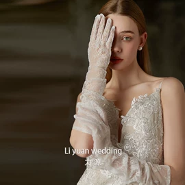 头纱;婚庆手套;成人手套