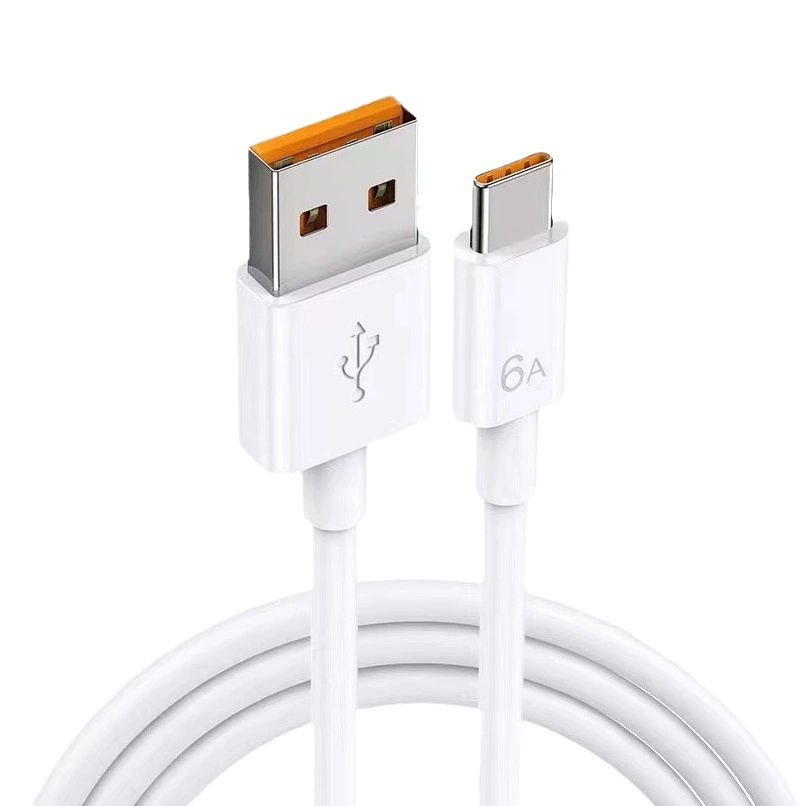 Для линии передачи данных Huawei Type-C оригинальная 6A супер быстрая зарядка 66 Вт линии передачи данных оптовая продажа с фабрики зарядка мобильного телефона