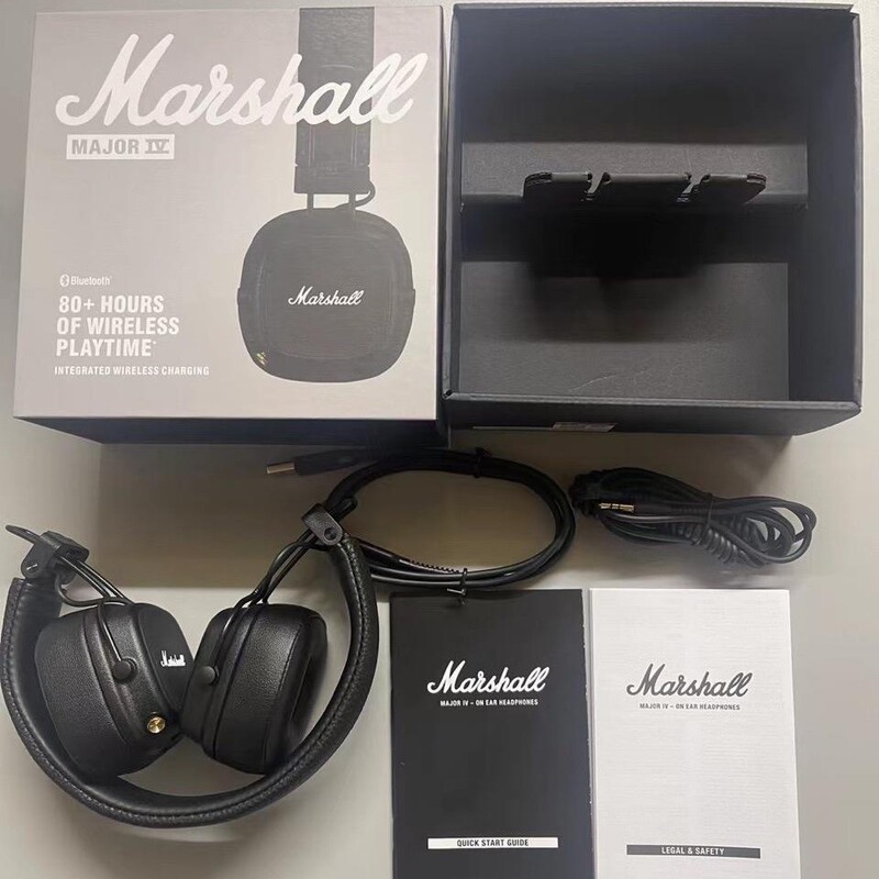 Suitable for MARSHALL MAJOR IV4 Generation Head-mounted Wireless Bluetooth Headset with Heavy Bass
