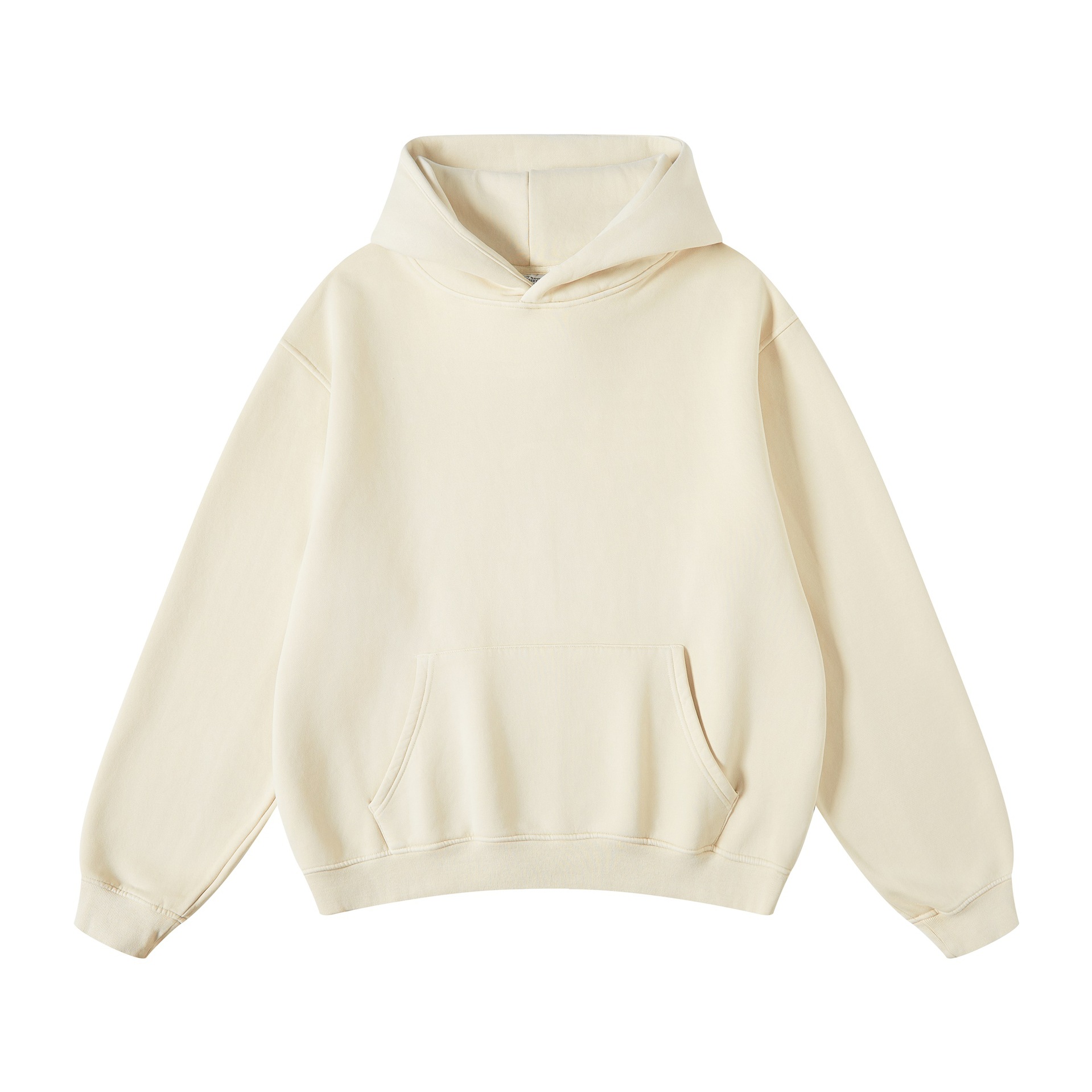 Men's Heavyweight Washed Hooded Sweatshirt For Autumn And Winter_voghion.com