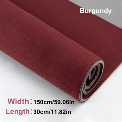 Car Fabric Car Roof Fabric — Car roof lining - burgundy-15030cm