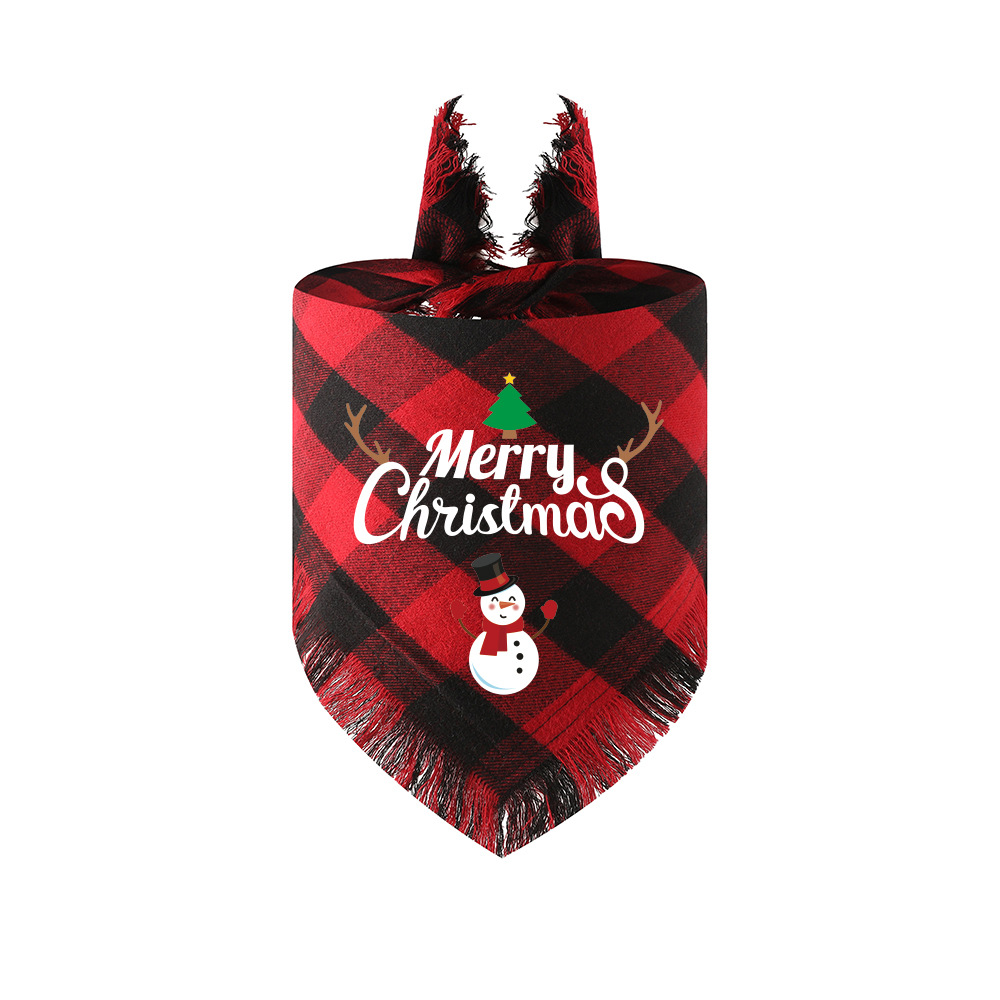 Rojo y Negro muñeco de nieve