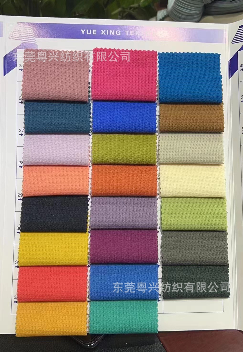 大牙签秋冬褶皱面料 大量现货颜色提供