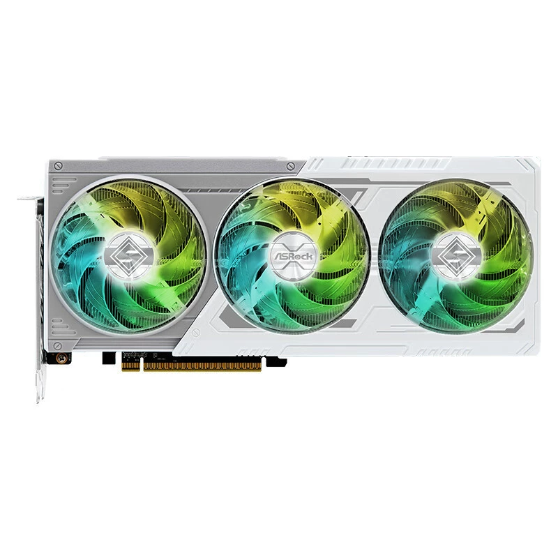 Видеокарта ASRock RX 9060 XT 8GB OC, RDNA 4, PCIe 5.0, двойное/тройное охлаждение