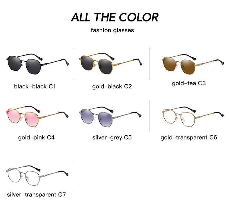 Estilo Clásico Ropa De Calle Color Sólido C.A. Protección UV400 Cuadrado Fotograma Completo Gafas De Sol Mujer display picture 9