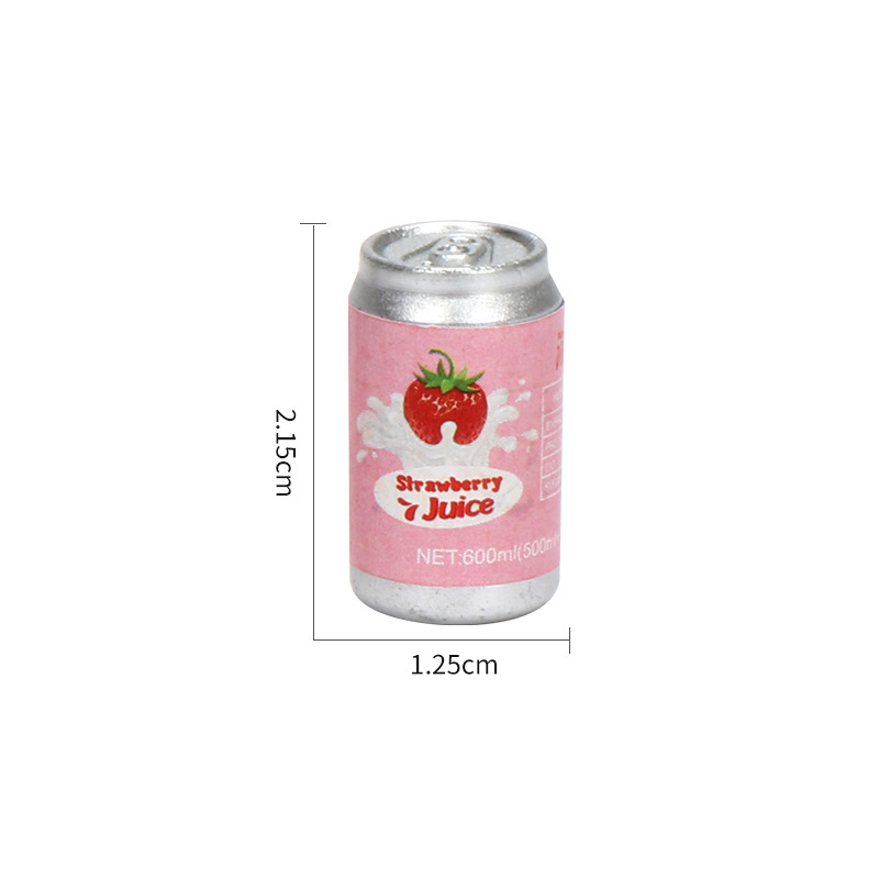 迷你过家家饮料瓶 易拉罐食玩仿真diy超市便利店模型场景布局摆件|undefined