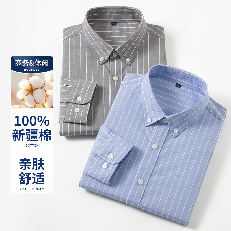 Spring cotton casual shirt