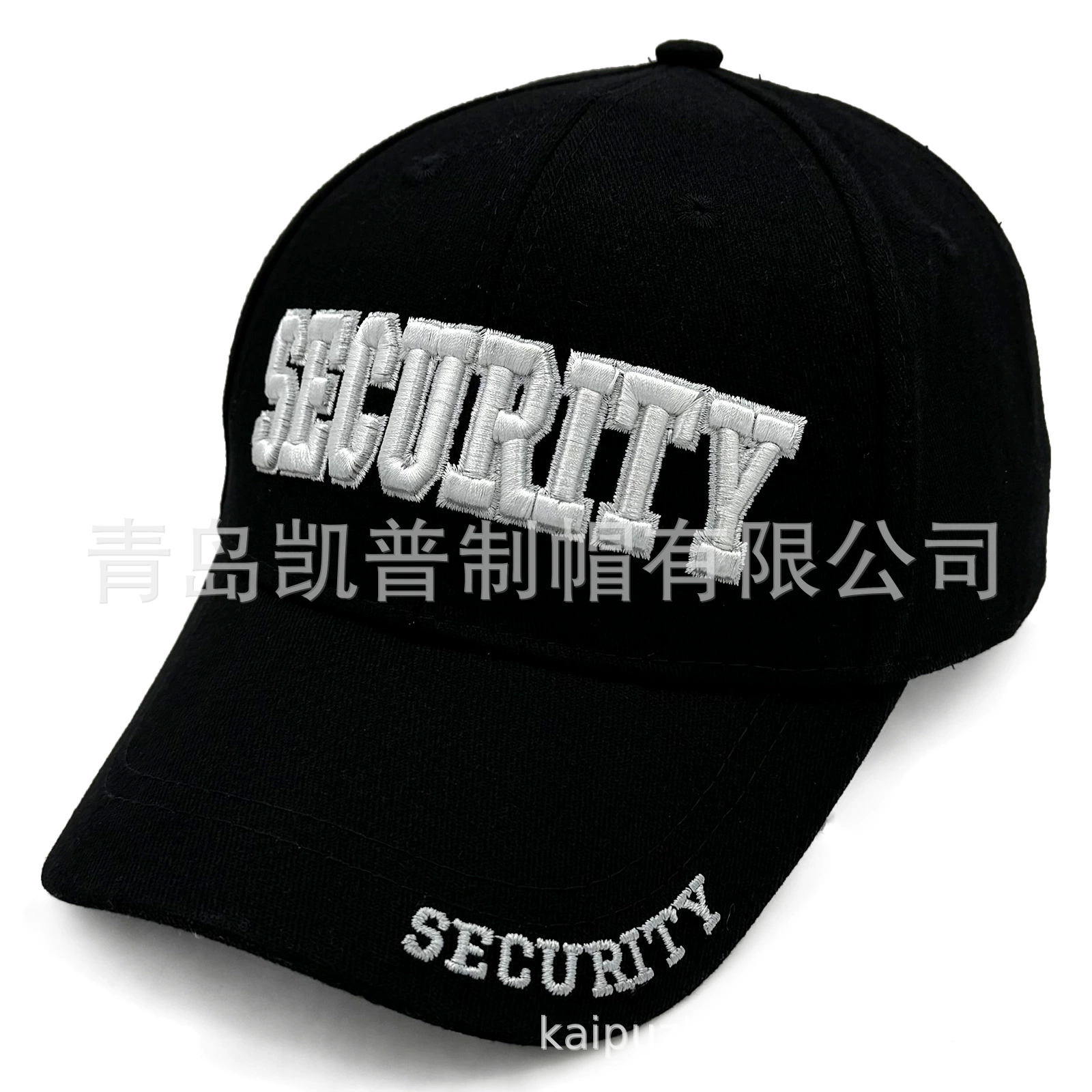Бейсболка (Kepu), нашивки SECURITY & SWAT, 100% хлопок твилл, регулируется