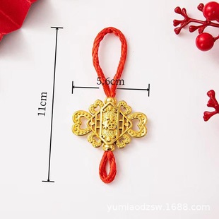 Source manufacturers wedding supplies festive supplies pendant hanging rope gold-plated hanging rope hanging head