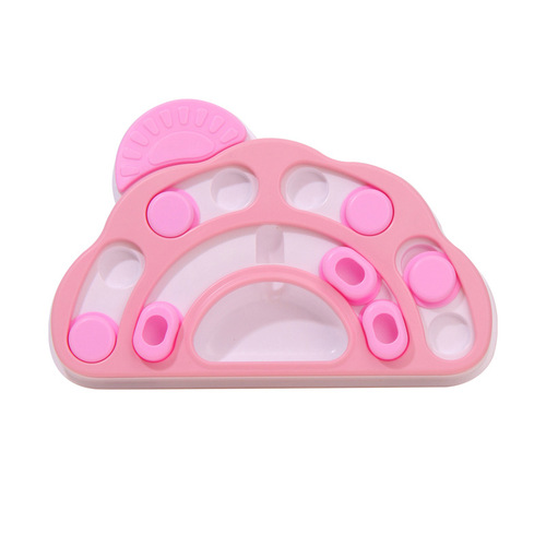 Amazon's new pet feeder cat bowl dog slow food toy dog ​​plate training foraging fun pet food utensils