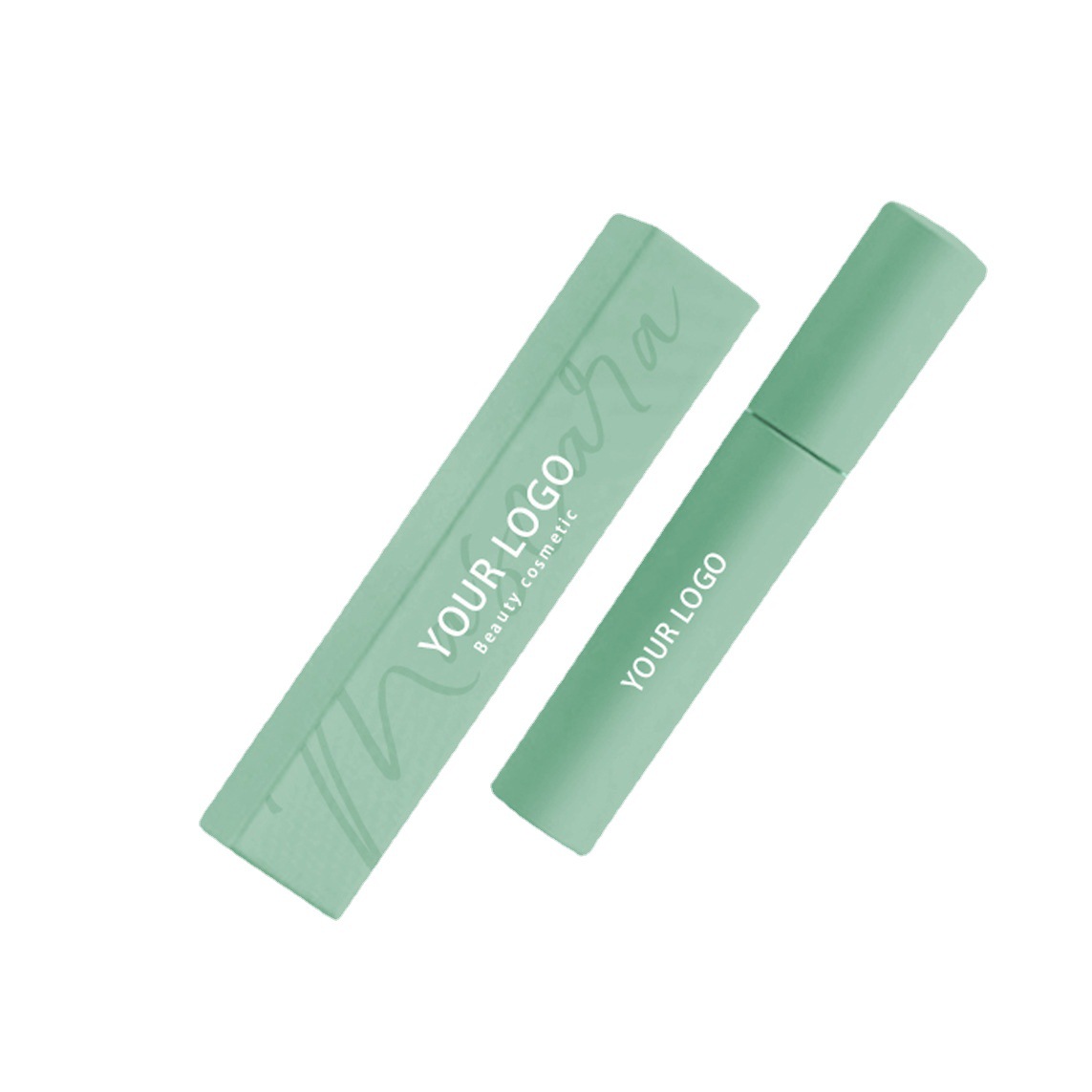 跨境电商源头厂家睫毛膏小批量可印logo内料半成品彩盒批发亚马逊