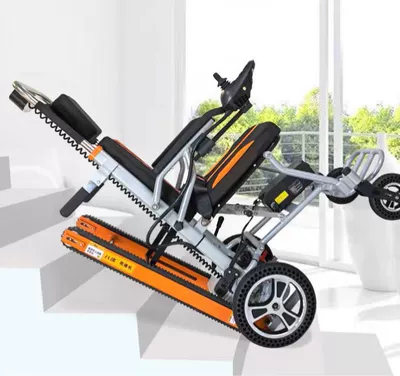 Qatlanan elektrik velosipedlər Stair Climbing Machine Wheelchair - crawler-13a-flat-ground-electric